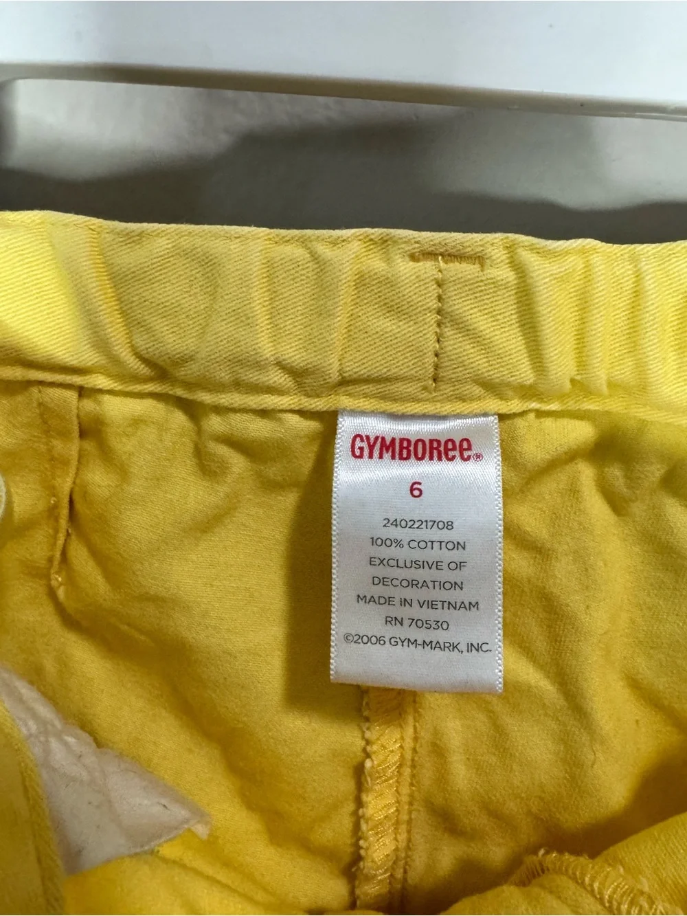 Gymboree soft yellow